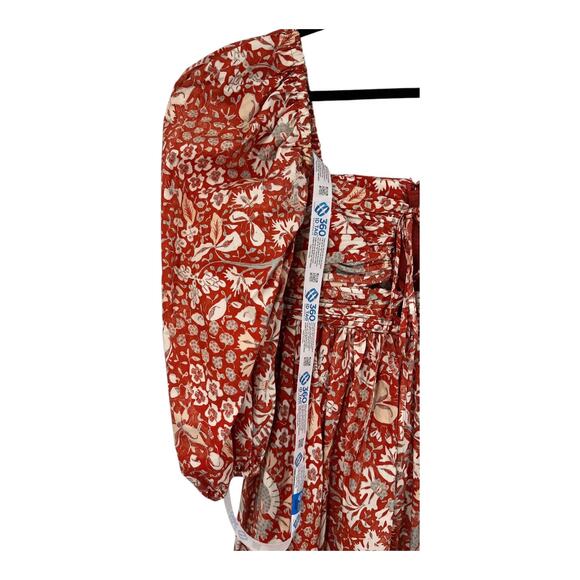 Ulla Johnson dress Alessa floral balloon sleeve size 6 - Picture 3 of 10